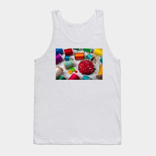 Pinchurshin And Thread Tank Top